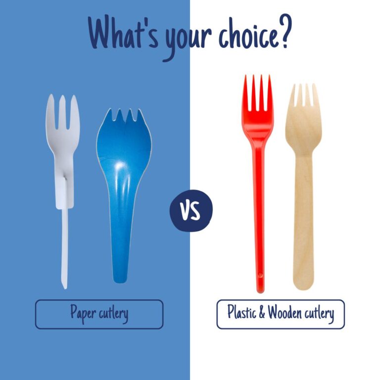 Paper Fork Cup Noodles Comparison