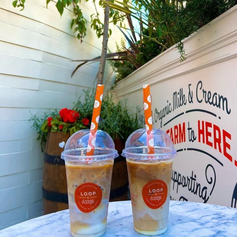 Paper Straws Used in a Café