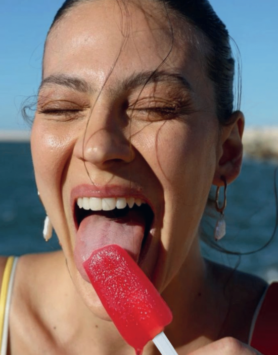 Girl with ice cream